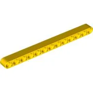 Technic Beam 1 x 13 Thick / Yellow