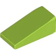 Brick Sloped 18° 2 x 1 x 2/3 / Lime