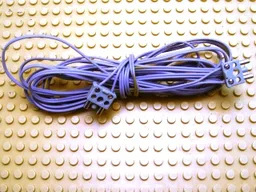 Electric, Wire 12V / 4.5V with two Variable Color 2-prong connectors, 375 Studs (3m) Long (list under connector color)