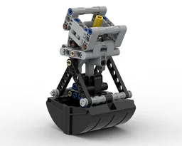 Clamshell Bucket attachment for Volvo EC500 Hybrid Excavator Mod