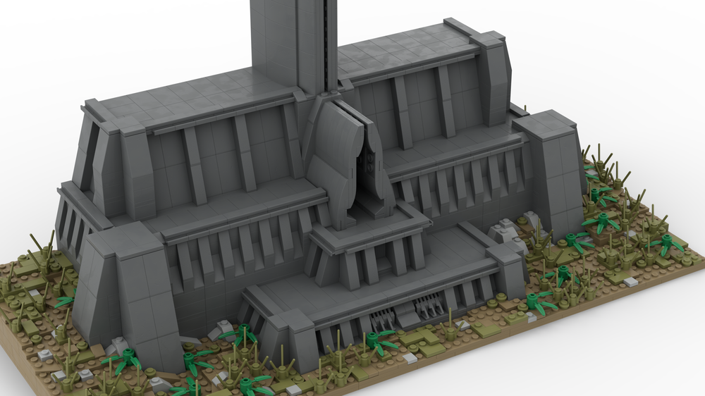 Lego Temple on Peridea Planet (Ahsoka Series)