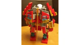 03 Red Samurai mech