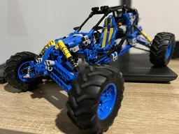 Blue Lightning Buggy