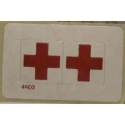 Sticker Sheet for Sets 626-2, 6626-1 / [No Color/Any Color]