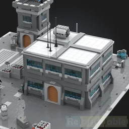 Modular Coruscant training grounds