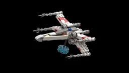 Micro Galaxy Squadron T-65B X wing