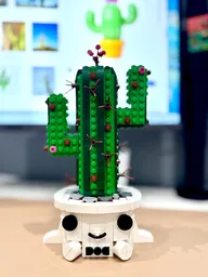 Smiling flower pot
