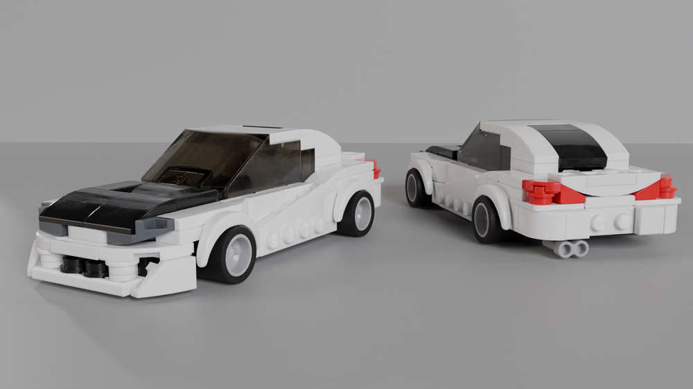 Lego Nissan Silvia s15 6 wide