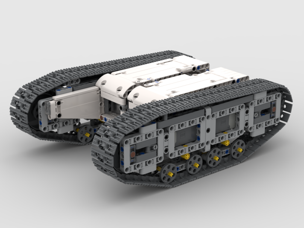 Lego Futuristic Tank Vehicle with Buwizz
