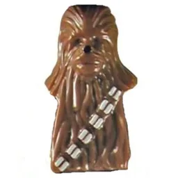 Pen Bead, Head, Chewbacca / Brown