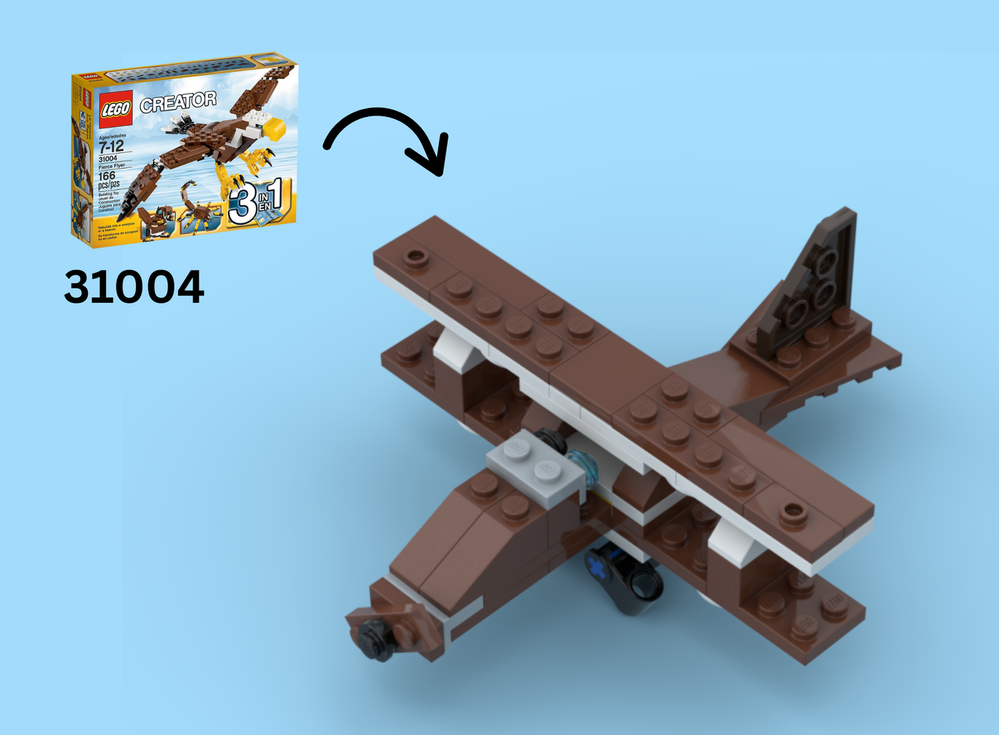 Lego 31004 Biplane