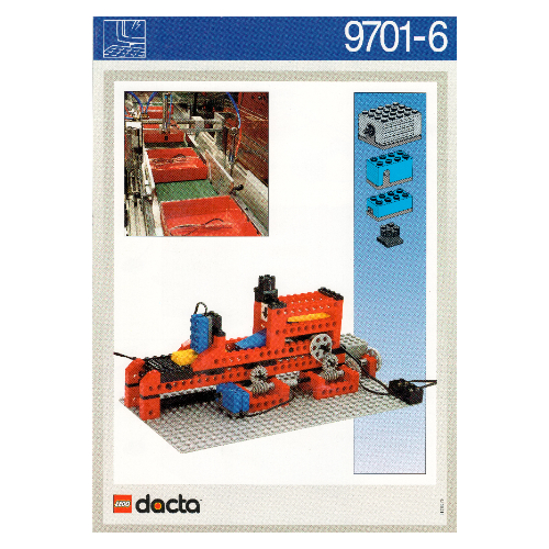 Lego Activity Booklet 6 - Conveyor Belt - Set 9701 / [No Color/Any Color]