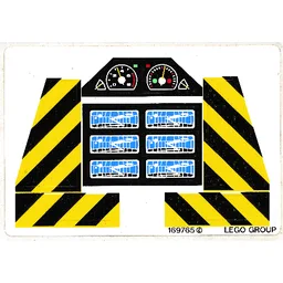 Sticker Sheet for Sets 8431-1, 8438-1, 8460-1 / [No Color/Any Color]