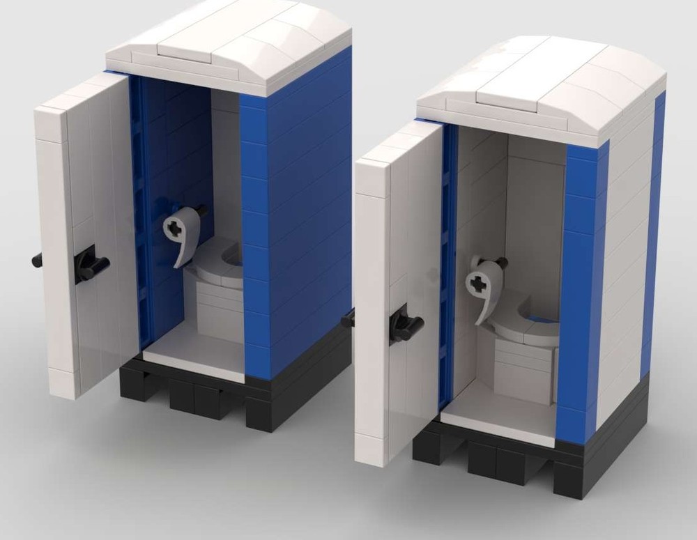 Lego portable 1:21 TOI TOI Toilet