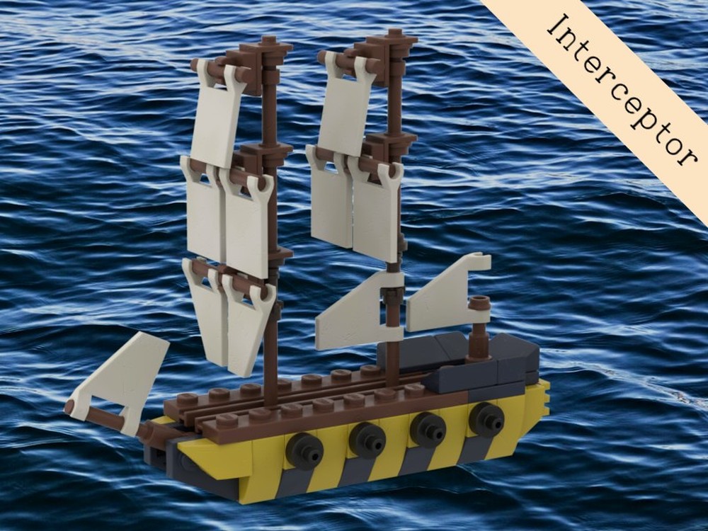 Lego Pirates of the Caribbean (The Interceptor)