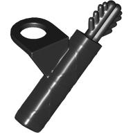 Lego Minifig Neckwear Weapon Arrow Quiver / Black