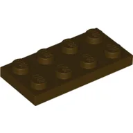 Plate 2 x 4 / Dark Brown