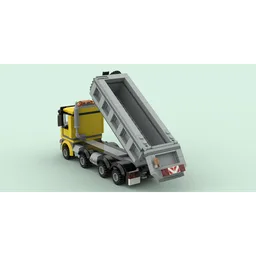 Construction Tipper With Trailer