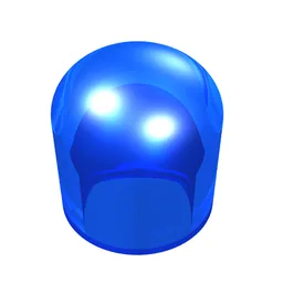 Brick Round 1 x 1 x 2/3 Light Bulb Cover / Trans-Dark Blue