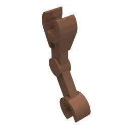 Arm Mechanical with 2 Clips [Battle Droid] / Light Brown