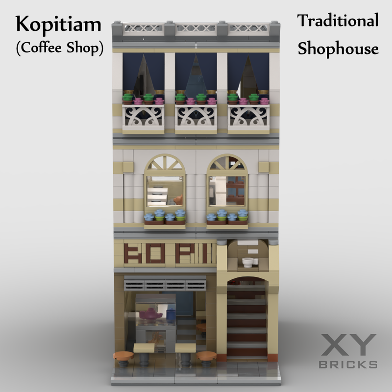 Lego Kopitiam (Coffee Shop) Modular