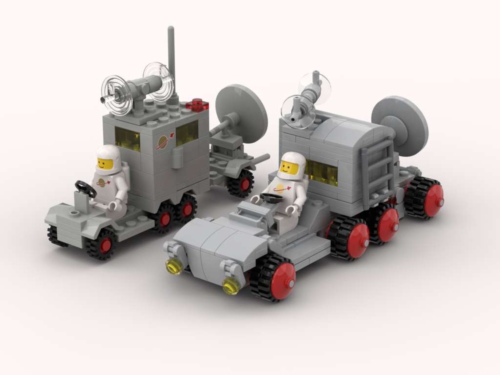 Lego Mobile Ground Tracking Station 452 - REMAKE
