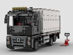 Renault Magnum solo with lift