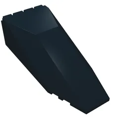 Windscreen 10 x 4 x 2 1/3 Canopy / Black