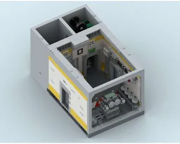 Fallout Vault 42 - Elevator - Front Module - V1