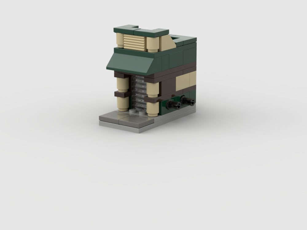 Lego Squarebicks Cafe for Statues and Babies