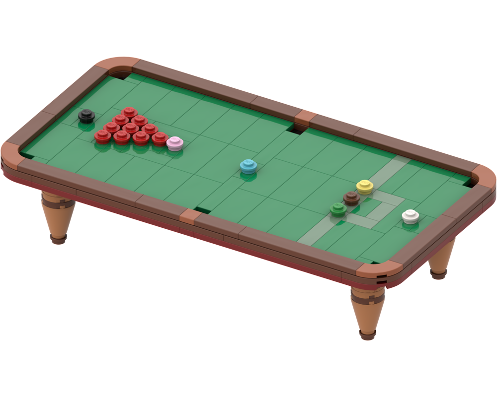 Lego Snooker Table V4 (medium size)
