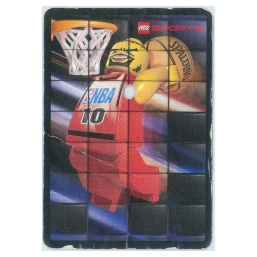 Lego Backdrop for Sets 3548 / 3550, Basketball Backboard / [No Color/Any Color]