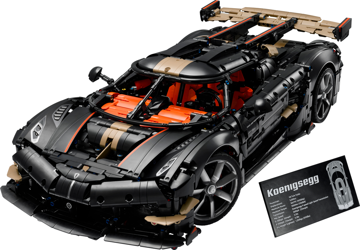 Lego Koenigsegg Sadair's Spear Megacar