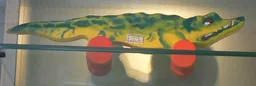 Wooden Pull-Along - Crocodile Rigid {Krokodille hel Stiv}
