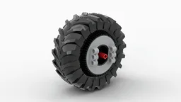 Heavy-duty wheel-hubs for CLAAS tires