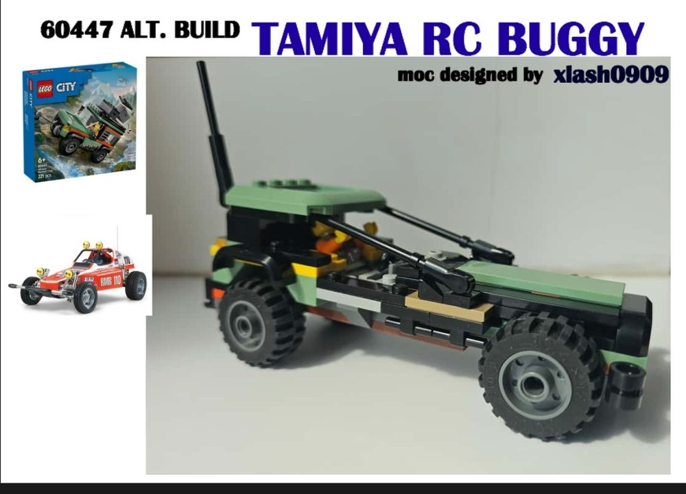 Lego 60447 Tamiya RC Buggy