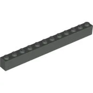 Brick 1 x 12 / Dark Gray