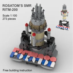 Rosatom's SMR RITM-200 (small modular reactor)