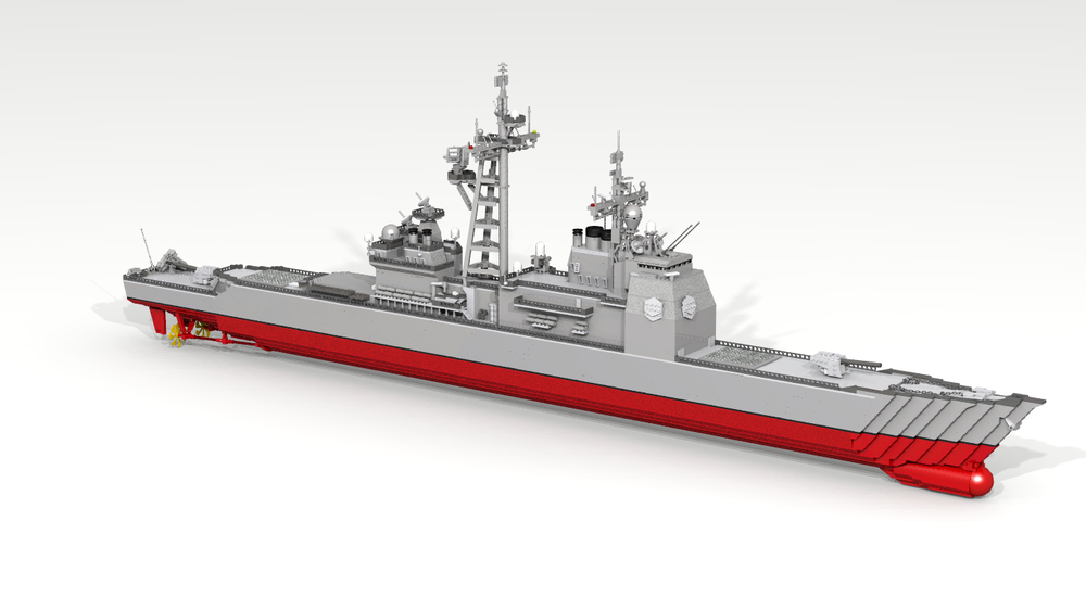 Lego USS Ticonderoga Class Cruiser