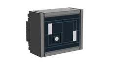Old TV with pong