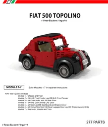 FIAT 500 Topolino - Miniland 1:21 - Basic