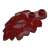 Lego Plant, Leaves Stacked 4 x 5 x 1 2/3 / Dark Red