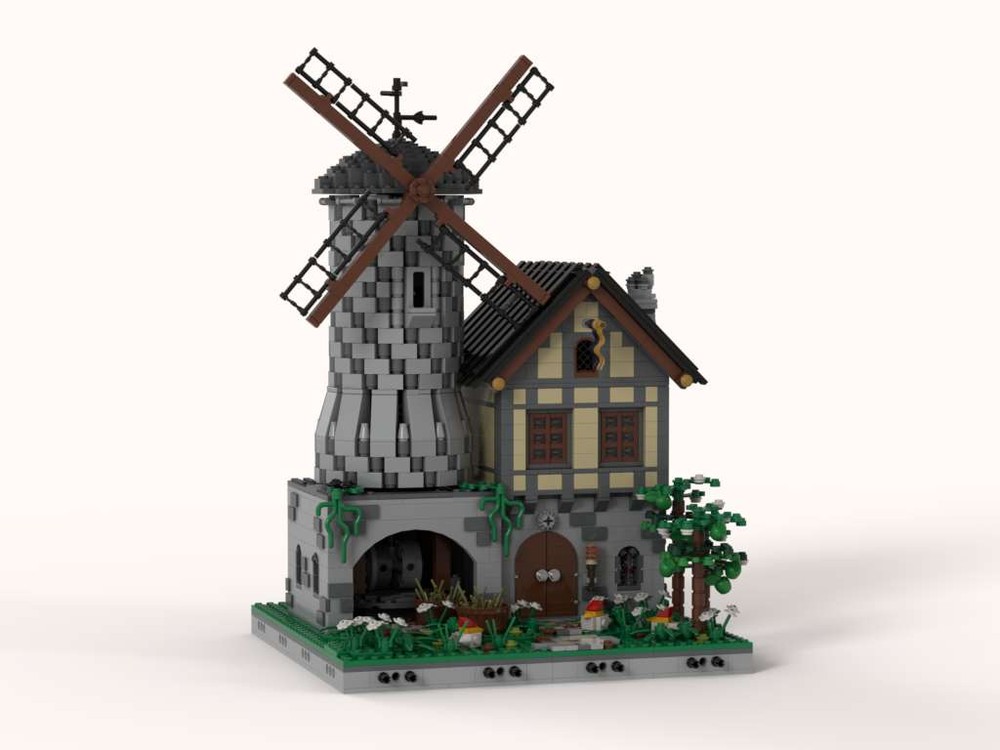 Lego Classic Castle - Windmill modular