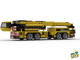 8 wheels crane