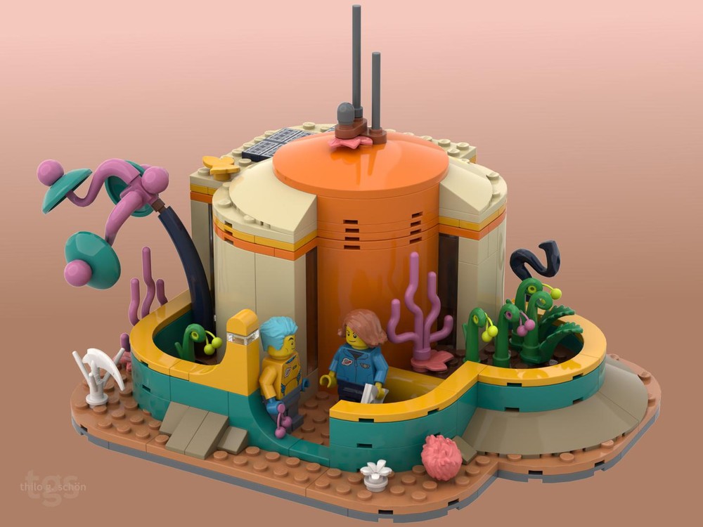 Lego Planetary Outpost