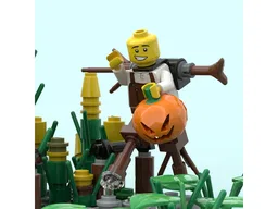 Corn Cob Guy Diorama