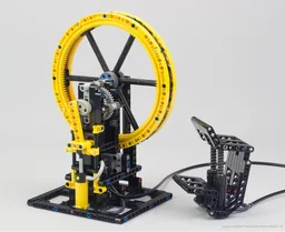 Vertical Lego Pneumatic Engine