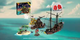 21322: Pirates' Adventure Haven (Complete Pirate World)