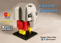 Edward Elephant BrickHeadz (Fabuland)