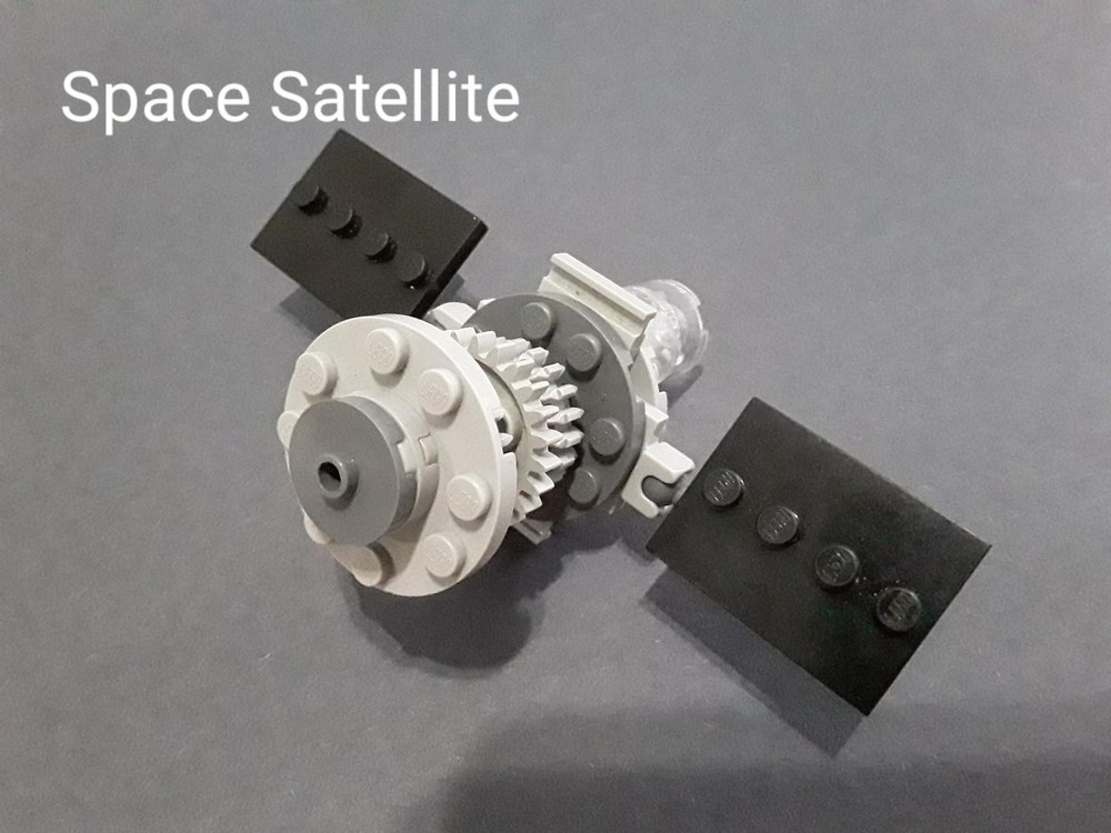 Lego Space Satellite